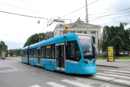 Kovová električka DPO Ostrava - 23 cm