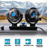 Ventilátor do auta Duo WTLS-T101 - 12V