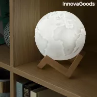 Dobíjacia LED lampa s motívom planéty Zem Worldy - InnovaGoods