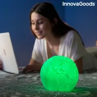 Dobíjacia LED lampa s motívom planéty Zem Worldy - InnovaGoods