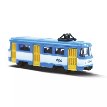 Kovová mini električka Tatra T3 - DPO Ostrava - 8,5 cm - Rappa