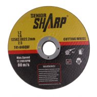 Rezný kotúč na oceľ SENIOR SHARP - 125 x 1,2 x 22,2 mm - 1ks