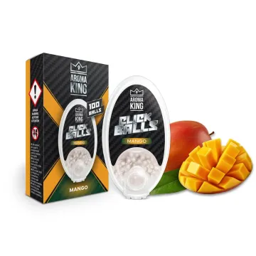 Praskacie guľky Aroma King - Mango - 100 ks